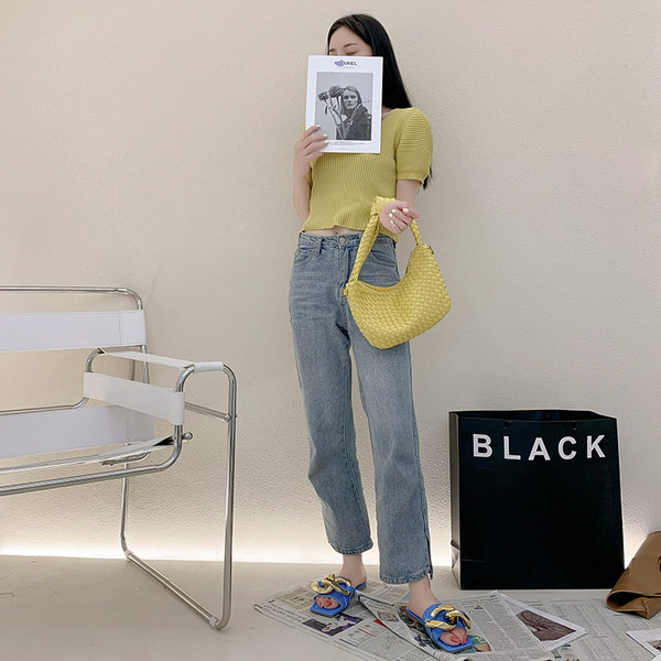 Papuci casual dama cu decor metalic in patru culori