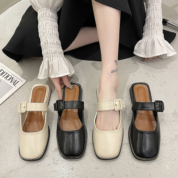 Casual παντόφλες με πόρπη για γυναίκες