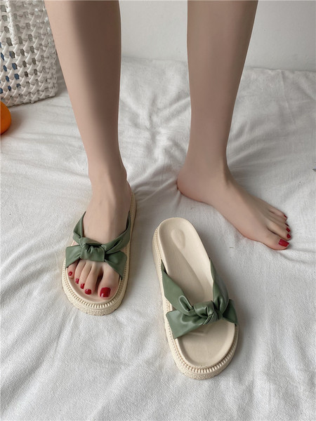 Papuci casual cu talpa plata pentru femei