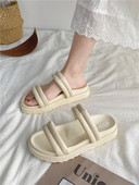 Papuci casual model uni cu talpa plata pentru femei