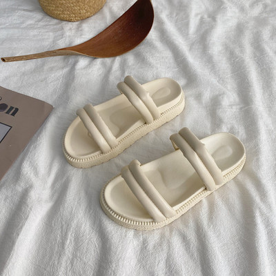 Papuci casual model uni cu talpa plata pentru femei