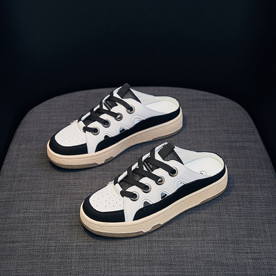 Papuci dama sport si casual cu cravate in mai multe culori