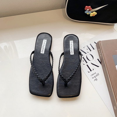 Casual παντόφλες απλό μοντέλο για μέσα από το δάχτυλο για γυναίκες