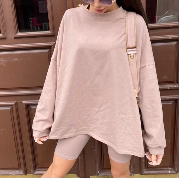 Ženski casual komplet tajice i bluza