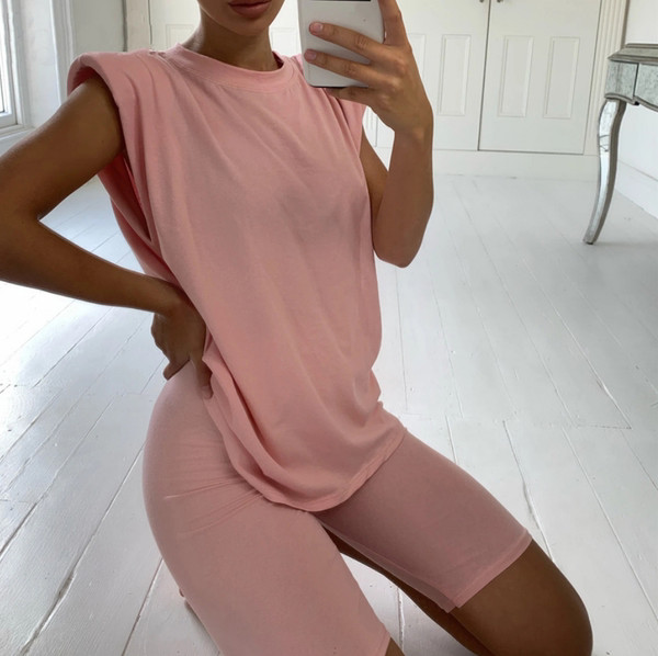 Set de zi cu zi pentru femei, model curat în două părți