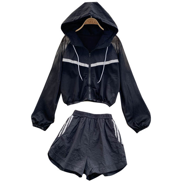 Set sport pentru femei în negru