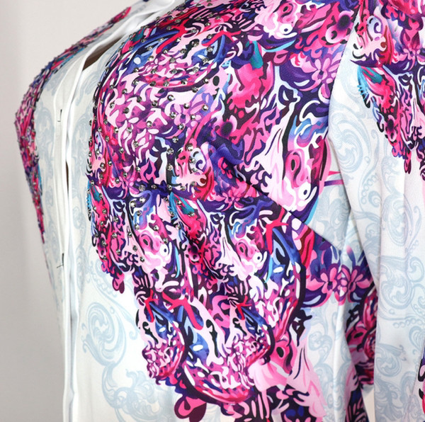 Moderns sieviešu garā krekla un bikšu komplekts