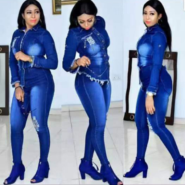 Ženski moderan komplet košulja i tajice