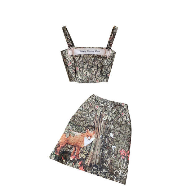 Set de vara dama model nou cu model de culoare