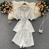 Sieviešu ikdienas komplekts ar elastīgu jostasvietu piecās krāsās