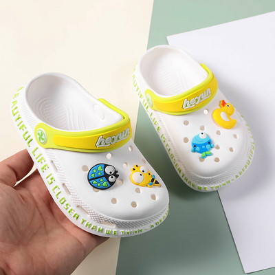 Vaikiškos crocs tipo guminės šlepetės mergaitėms