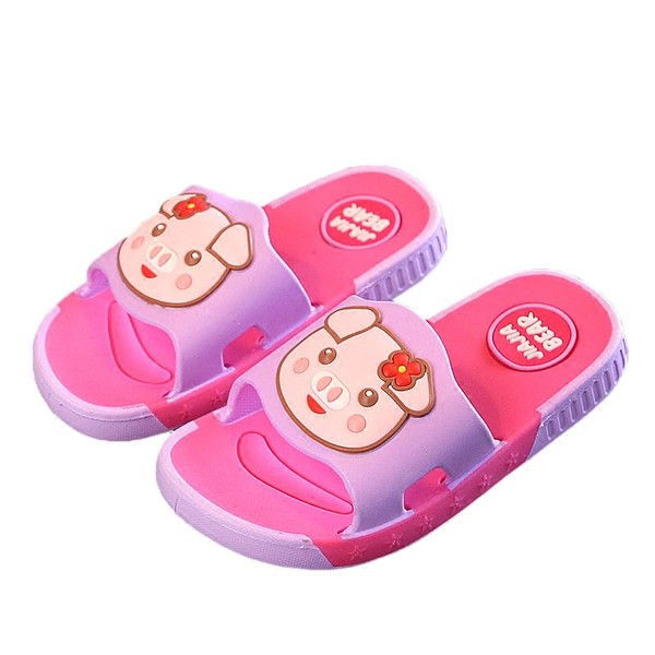 Naujas kelių spalvų vaikiškų šlepečių modelis mergaitėms