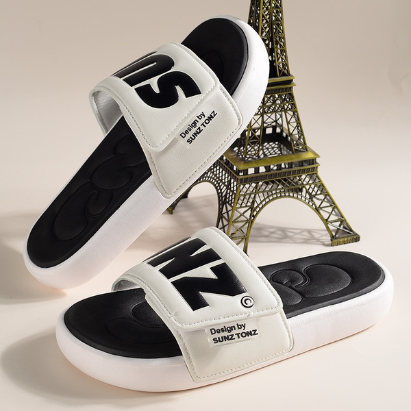 Naujas vaikiškų laisvalaikio šlepečių modelis plokščiu padu