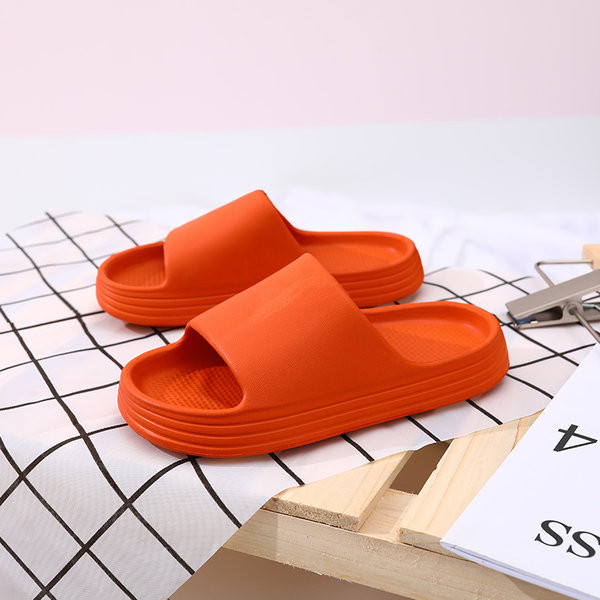 Ежедневни детски летни чехли с равна подметка -изчистен модел