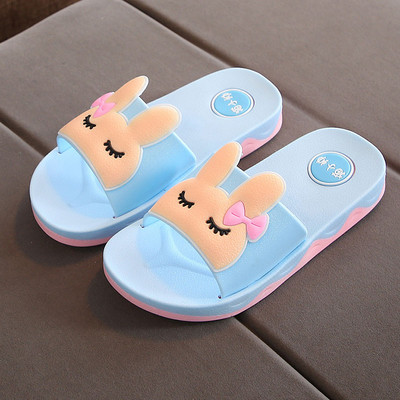 Детски чехли с цветна апликация