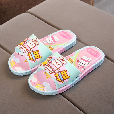 Детски чехли с цветна апликация