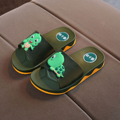 Детски чехли с цветни апликации