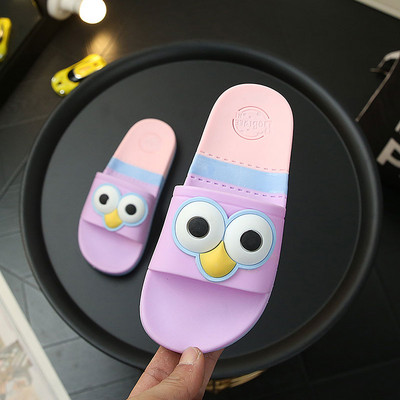 Детски чехли с цветни апликации