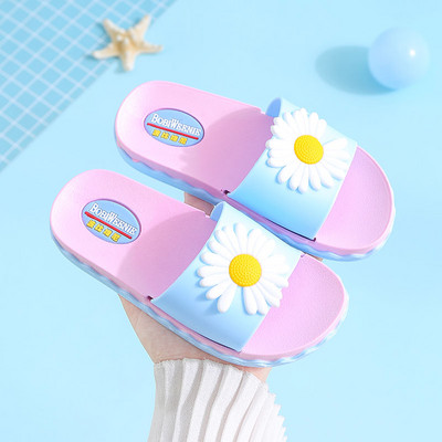 Детски чехли с цветни апликации