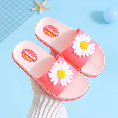 Детски чехли с цветни апликации