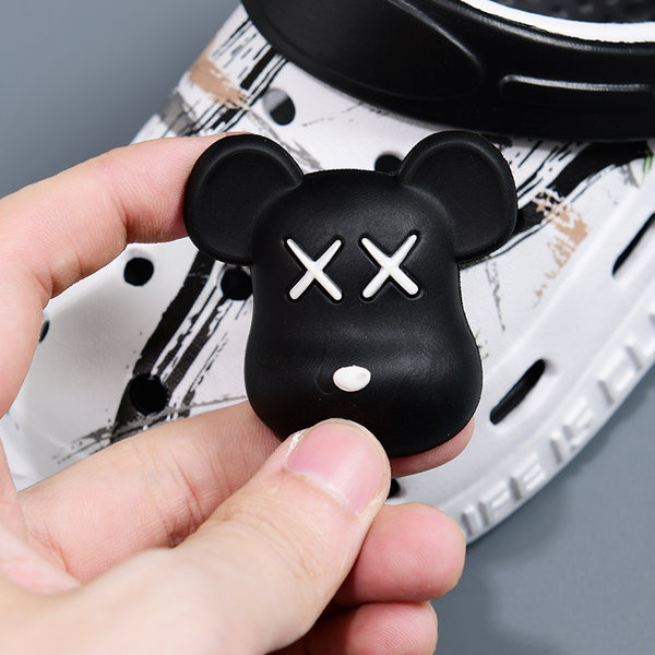 Vasarinės vaikiškos šlepetės tipo crocs mergaitėms