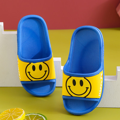 Bērnu gumijas čības ar krāsainu aplikāciju - unisex modelis