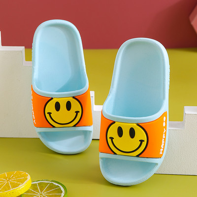 Bērnu gumijas čības ar krāsainu aplikāciju - unisex modelis