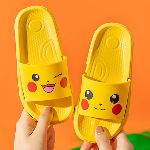 Dječje gumene papuče s aplikacijom u boji - unisex model