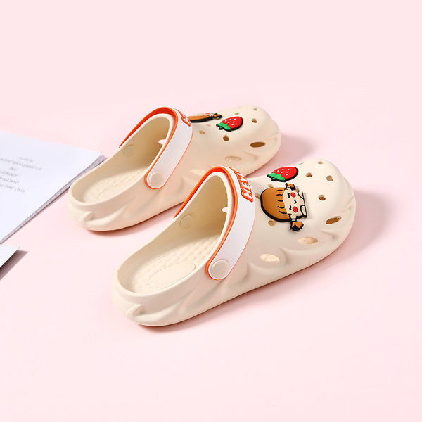 Casual ljetne papuče s ravnim potplatom u više boja za djevojčice