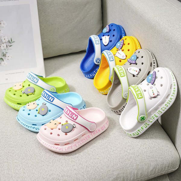 Ljetne dječje sandale sa natpisima za djevojčice