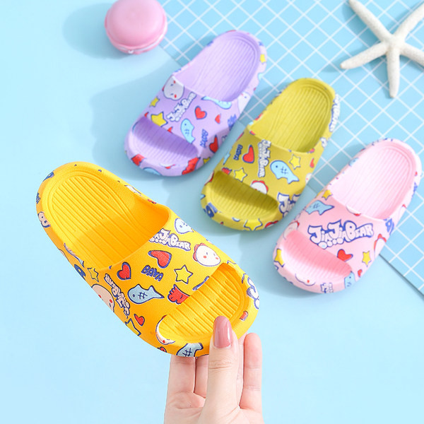 Dječje gumene papuče sa šarenim aplikacijama za djevojčice i dječake