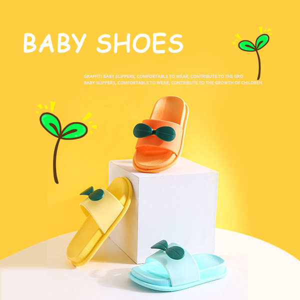 Dječje gumene papuče unisex model sa 3D elementom