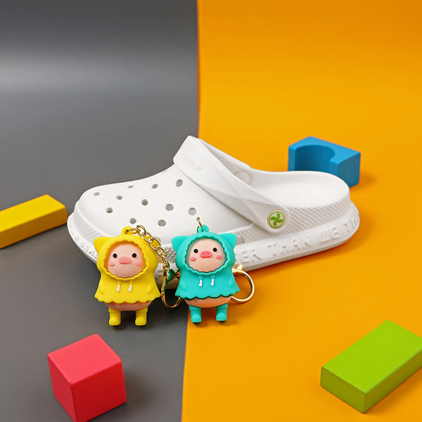 Moderne dječje papuče s 3D dekoracijom - pogodne za plažu