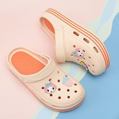 Jauns bērnu vasaras pludmales crocs modelis vairākās krāsās