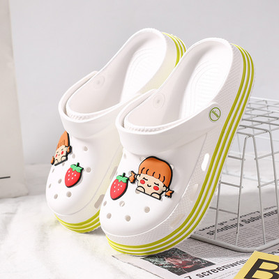 Jauns bērnu vasaras pludmales crocs modelis vairākās krāsās