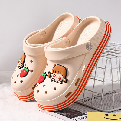 Jauns bērnu vasaras pludmales crocs modelis vairākās krāsās