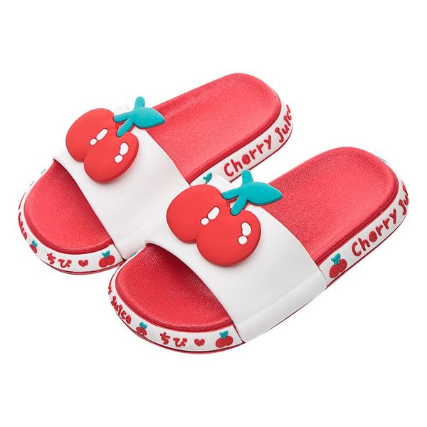 Dječje papuče s ravnim potplatom i 3D elementima