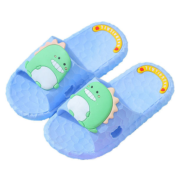 Dječje gumene papuče s aplikacijom u boji i protukliznim potplatom