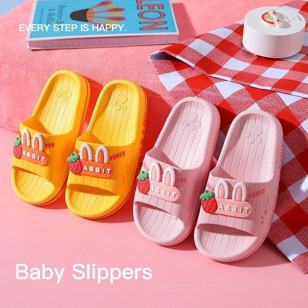 Ležerne dječje papuče s 3D elementima i ravnim potplatom