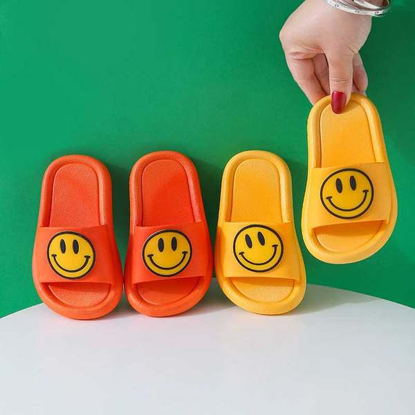 Dječje gumene papuče sa emotikonom - unisex model
