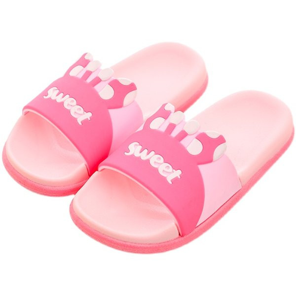 Dječje gumene papuče za djevojčice i dječake s aplikacijom u boji