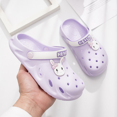 Novi model dječjih gumenih papuča sa šarenim ukrasom