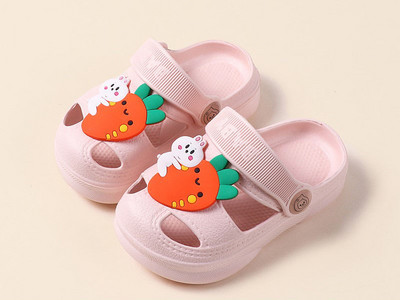 Ежедневни чехли с равна подметка за момичета и момчета