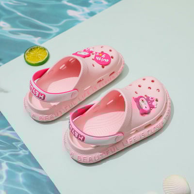 Детски кроксове с мека подметка -подходящи за плаж