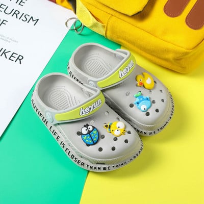 Novi model ljetnih dječjih papuča s mekim potplatom i šarenim ukrasom