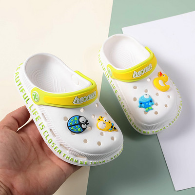 Novi model ljetnih dječjih papuča s mekim potplatom i šarenim ukrasom