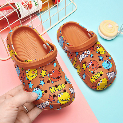 Ležerne dječje papuče s printom u boji - za djevojčice i dječake