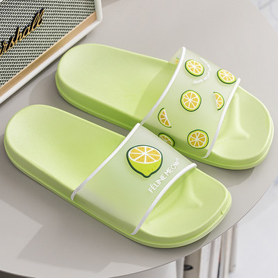 Ежедневни детски чехли с апликации и равна подметка