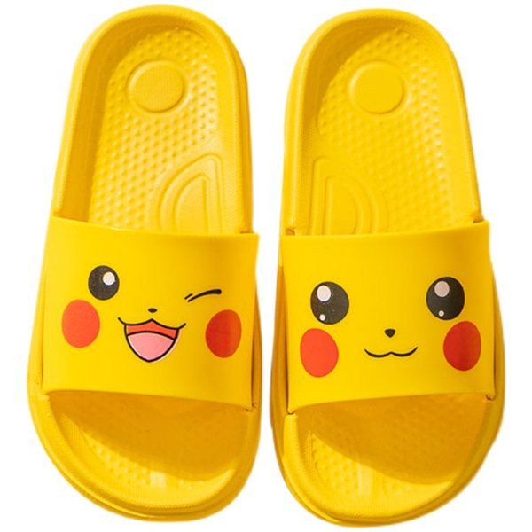 Детски гумени чехли с цветна щампа