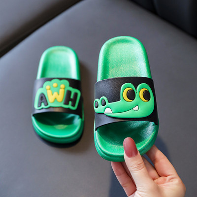 Bērnu unisex čības ar krāsainu aplikāciju